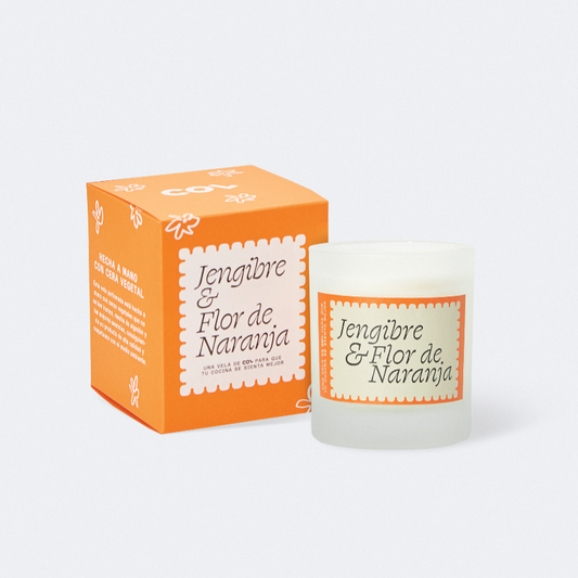 Vela 'Jengibre & Flor de Naranja'
